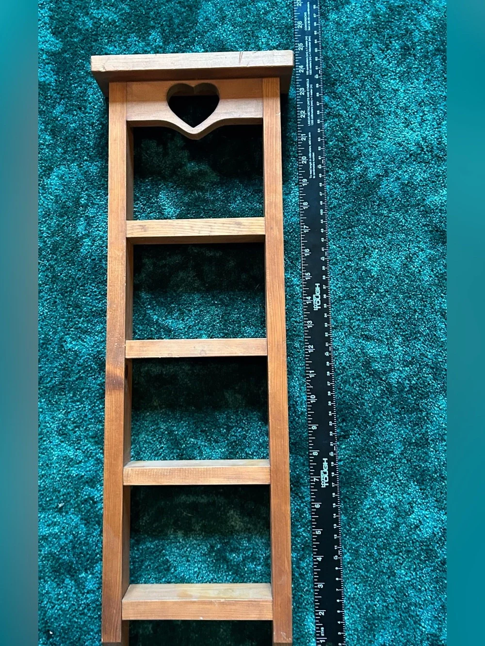 Vintage Heart Display Shelf